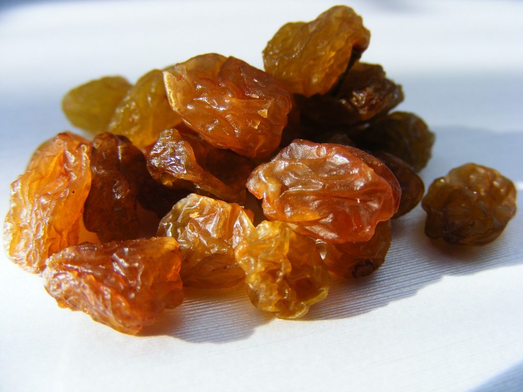 Gin Soaked Golden Raisins Our Healing Spirit